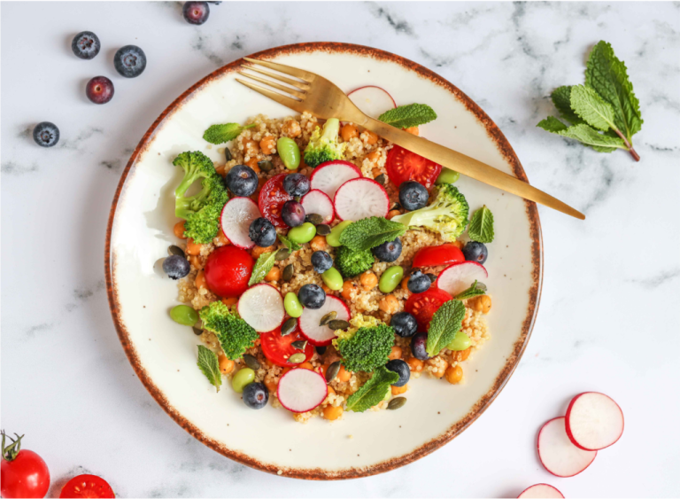 high fiber foods for salads